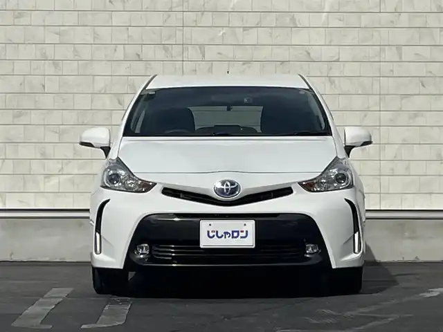 トヨタ プリウス α S 長野県 2014(平26)年 7.1万km スーパーホワイトⅡ (株)IDOMが運営する【じしゃロン長野店】の自社ローン専用車両になります。こちらは現金またはオートローンご利用時の価格です。自社ローンご希望の方は別途その旨お申付け下さい /純正ＳＤナビ/（フルセグＴＶ/Ｂｌｕｅｔｏｏｔｈ接続/ＣＤ/ＤＶＤ/ミュージックサーバー）/バックカメラ/ＥＴＣ/プッシュスタート＆スマートキー/オートライト/ＨＩＤヘッドライト