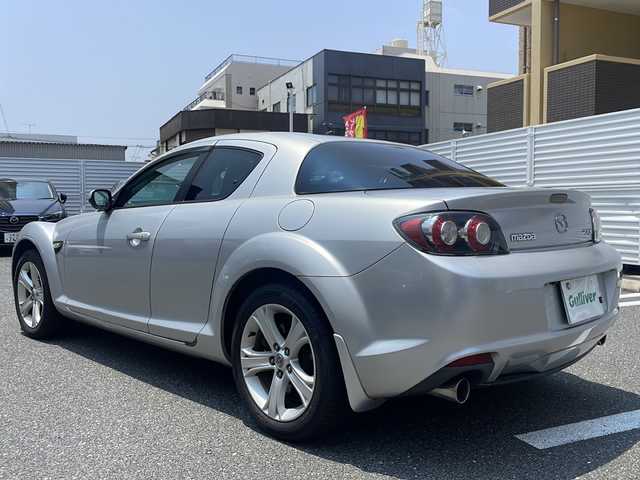 マツダ ＲＸ－８ 広島県 2008(平20)年 7万km サンライトシルバーメタリック /登録時走行距離/　　　　　　　69619キロ/ワンオーナー/社外ナビ/バックカメラ/ワンセグ/スペアキー×１/新車時整備手帳/　　【保証書】/取扱説明書/