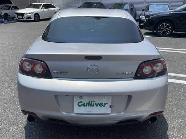 マツダ ＲＸ－８ 広島県 2008(平20)年 7万km サンライトシルバーメタリック /登録時走行距離/　　　　　　　69619キロ/ワンオーナー/社外ナビ/バックカメラ/ワンセグ/スペアキー×１/新車時整備手帳/　　【保証書】/取扱説明書/