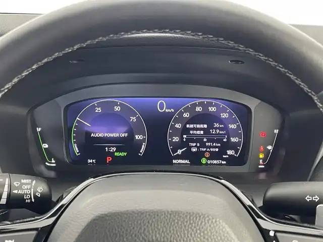ホンダ ＺＲ－Ｖ ハイブリッド e:HEV Z 埼玉県 2022(令4)年 1.1万km 青 純正９インチナビ　マルチビューカメラ　ＢＳＭ　ビルトインＥＴＣ２．０　黒レザー　ＢＯＳＥ　レーダークルーズ　デジタルミラー　ステアリングヒーター　ドラレコ　シートヒーター　メモリシート　ワイヤレス充電
