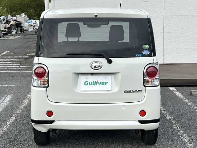 ダイハツ ムーヴ キャンバス X ブラックアクセント リミテッド SAⅢ 千葉県 2020(令2)年 1.5万km パールホワイトⅢ ディスプレイオーディオＤＵＫ－Ｗ６９Ｄ　全方位カメラ　　両側パワースライドドア　フロアマット純正 ドラレコ　Ｂｔ　オートライト　オートマチックハイビーム　コーナーセンサー アイドリングストップ