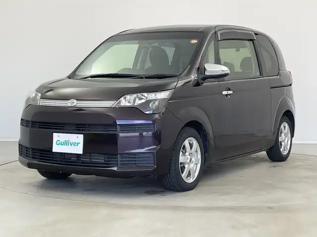 トヨタ スペイド F ジャック 新潟県 2015(平27)年 7万km ボルドーマイカメタリック 社外ナビ/(フルセグ/Bluetooth/CD/DVD)/スマートキー/純正フロアマット/横滑り防止装置/片側電動スライドドア/アイドリングストップ/HIDオートライト/純正フロアマット/ドライブレコーダー/ETC/電動格納ミラー/スタッドレスつみこみ
