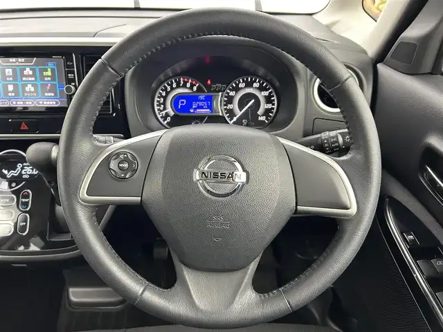 日産 デイズ ルークス ハイウェイスター Xターボ 富山県 2017(平29)年 2.9万km プレミアムパープルP 純正ナビ（CD DVD bluetooth MSV（SD））/フルセグTV/全周囲カメラ/衝突軽減ブレーキ/左パワースライドドア/社外AW付きスタッドレスタイヤセット/スマートキー/プッシュスタート/オートライト/LEDヘッドライト/フォグ/横滑防止装置/純正マット・バイザー/保証書、取説/スペアキー