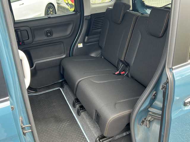 スズキ スペーシア ギア HYBRID XZターボ 神奈川県 2020(令2)年 1.2万km デニムブルー ガンメタリック 2トーン 登録時走行距離11356km/ワンオーナー/純正ディーラーナビ(CD/DVD/AUX/BT/フルセグTV)/全方位カメラ/両側パワースライドドア/レーダークルーズコントロール/パドルシフト/ヘッドアップディスプレイ/D/N席シートヒーター/クリアランスソナー/ルーフレール/フロアマット/ISOFIX/スペアキー×1/保証書/取扱説明書