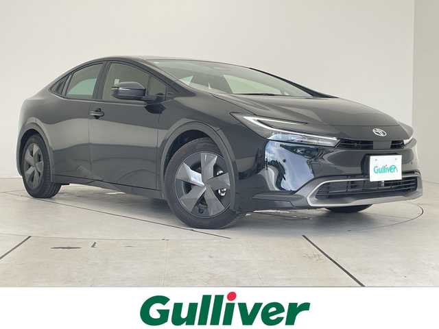 トヨタ プリウス U 愛知県 2023(令5)年 1.1万km アティチュードブラックマイカ トヨタセーフティセンス/純正12.3型ディスプレイオーディオ　ナビ機能なし/レーダークルーズコントロール/シートヒーター/バックカメラ/コーナーセンサー/ETC2.0/LEDヘッドライト/レーンキープアシスト/オートマチックハイビーム/衝突軽減システム/フルセグ/Bluetooth/ステアリングスイッチ/スマートキー/プッシュスタート