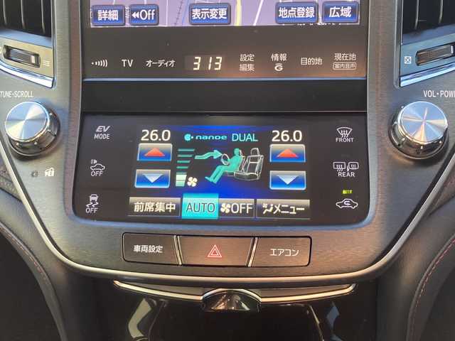 トヨタ クラウン ハイブリッド アスリートG 岐阜県 2013(平25)年 6万km プレシャスシルバー 登録時走行距離：60002km/ワンオーナー/純正ナビ/バックカメラ/フルセグテレビ・Bluetooth・CD/クルーズコントロール/ドライブレコーダー/パワーシート/LEDヘッドライト/フォグライト/オートライト/オートマチックハイビーム/純正フロアマット/純正１７インチアルミホイール/保証書/取扱説明書/スペアキー×２本