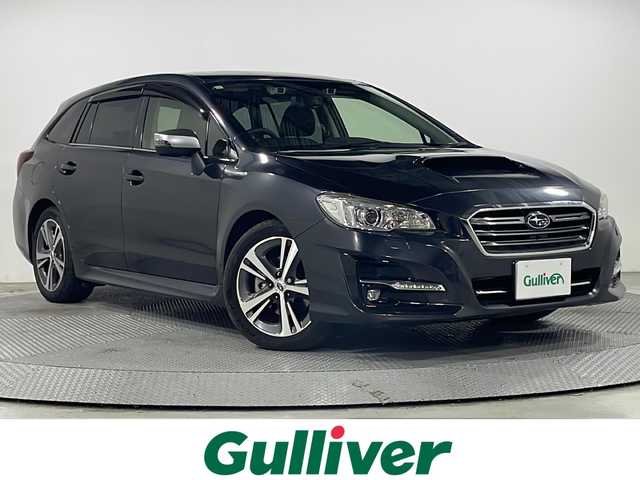 スバル レヴォーグ 1．6GT アイサイト 広島県 2017(平29)年 3.5万km ダークグレーメタリック OP黒革シート/純正8型ナビ/フロント/サイド/バックカメラ/パワーシート/ポジションメモリー/シートヒーター/アイサイト/・デジタルインナーミラー/・ブラインドスポットモニター/・プリクラッシュブレーキ/・レーンキープアシスト/・ハイビームアシスト/・レーダークルーズコントロール/・誤発進抑制機能/電動パーキングブレーキ/オートブレーキホールド/パドルシフト/LEDヘッドランプ/純正17インチAW/ETC/ドライブレコーダー