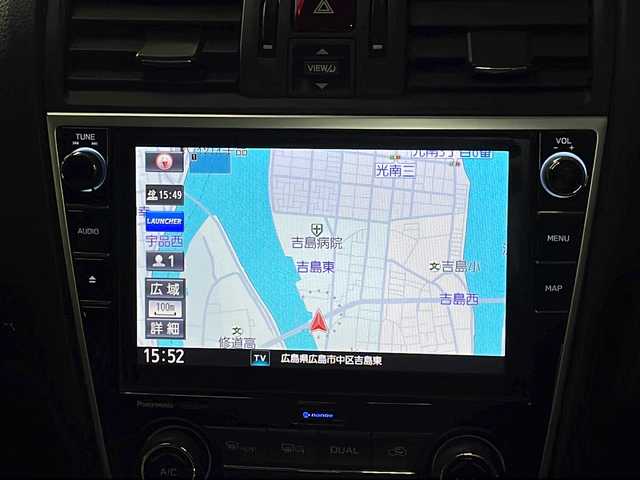 スバル レヴォーグ 1．6GT アイサイト 広島県 2017(平29)年 3.5万km ダークグレーメタリック OP黒革シート/純正8型ナビ/フロント/サイド/バックカメラ/パワーシート/ポジションメモリー/シートヒーター/アイサイト/・デジタルインナーミラー/・ブラインドスポットモニター/・プリクラッシュブレーキ/・レーンキープアシスト/・ハイビームアシスト/・レーダークルーズコントロール/・誤発進抑制機能/電動パーキングブレーキ/オートブレーキホールド/パドルシフト/LEDヘッドランプ/純正17インチAW/ETC/ドライブレコーダー