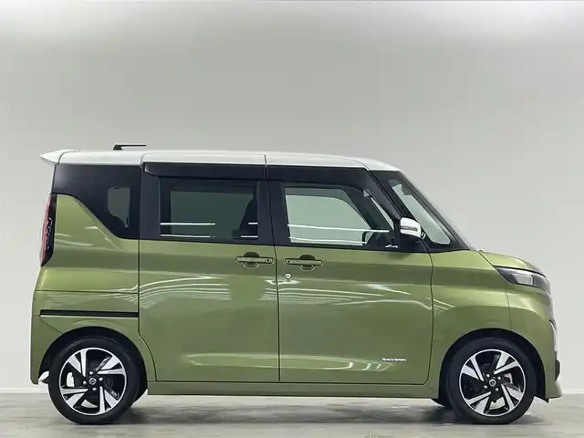 日産 ルークス HWS X プロパイロットED 埼玉県 2023(令5)年 1.2万km ホワイトソリッド/プレミアムオリーブM 純正９型ＤＡ　全方位　両側電動　ＥＴＣ　ＬＥＤ　コネクトナビ　レーダークルーズコントロール　アイドリングストップ　Ｂｌｕｅｔｏｏｔｈ　衝突軽減　オートハイビーム　レーンキープ　ドライブレコーダー ベンチシート　純正フロアマット　コーナーセンサー　純正15インチアルミ　スマートキー　プッシュスタート