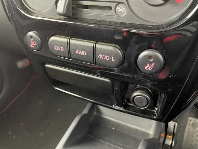 スズキ ジムニー クロスアドベンチャー 福井県 2014(平26)年 11.4万km ブルーイッシュブラックパール3 ディスプレイオーディオ/（AndroidAuto/CarPlay/Bluetooth/ラジオ）/社外ステアリング（NARDI）/シートヒーター/レザーシート/フォグランプ/ヘッドライトレベライザー/４WD/ETC/電格ミラー/AC/パワーウインドウ/ドアバイザー