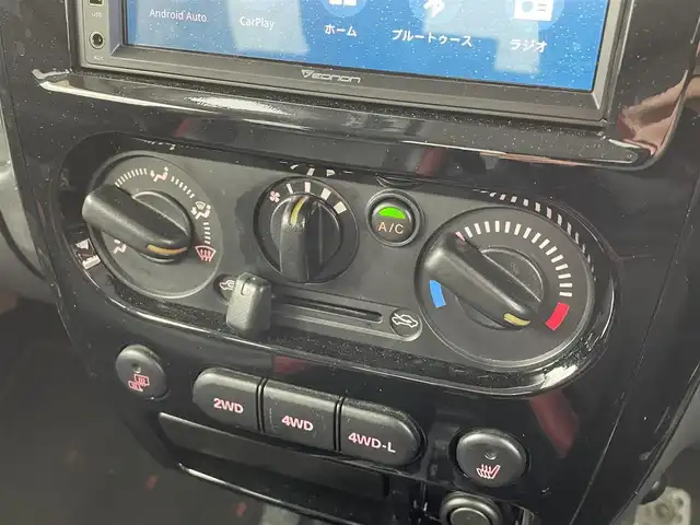 スズキ ジムニー クロスアドベンチャー 福井県 2014(平26)年 11.4万km ブルーイッシュブラックパール3 ディスプレイオーディオ/（AndroidAuto/CarPlay/Bluetooth/ラジオ）/社外ステアリング（NARDI）/シートヒーター/レザーシート/フォグランプ/ヘッドライトレベライザー/４WD/ETC/電格ミラー/AC/パワーウインドウ/ドアバイザー