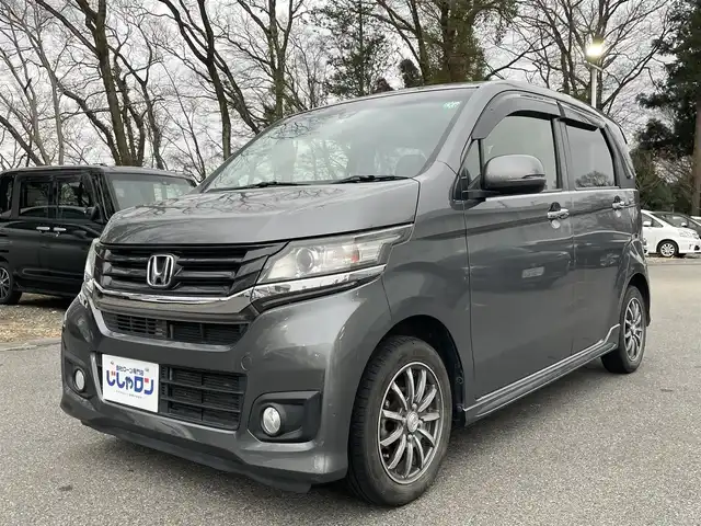 ホンダ Ｎ ＷＧＮ カスタム G Aパッケージ 栃木県 2014(平26)年 14.1万km ポリッシュドメタルメタリック (株)IDOMが運営する【じしゃロン宇都宮店】の自社ローン対象車両になります。こちらは現金またはオートローンご利用時の価格です。自社ローンご希望の方は別途その旨お申付け下さい/純正ナビ（CD・DVD・BT接続可）/ワンセグテレビ/バックカメラ/クルーズコントロール/ETC/HID