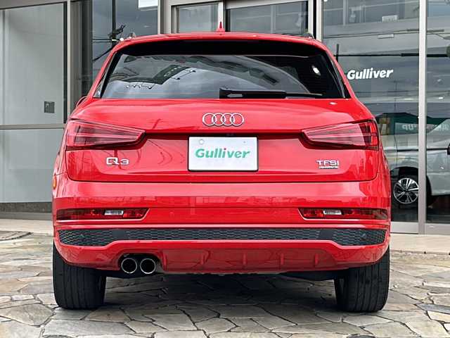 アウディ Ｑ３ 2．0 TFSI クワトロ 180PS 静岡県 2016(平28)年 11.8万km ミサノレッドパールエフェクト 主要装備/・プッシュスタート/・ETC車載器/・前後コーナーセンサー/・前席パワーシート/・ルーフレール/・純正18インチAW/・純正フロアマット/・オートライト/・LEDヘッドライト/・スペアキー/・ステアリングスイッチ