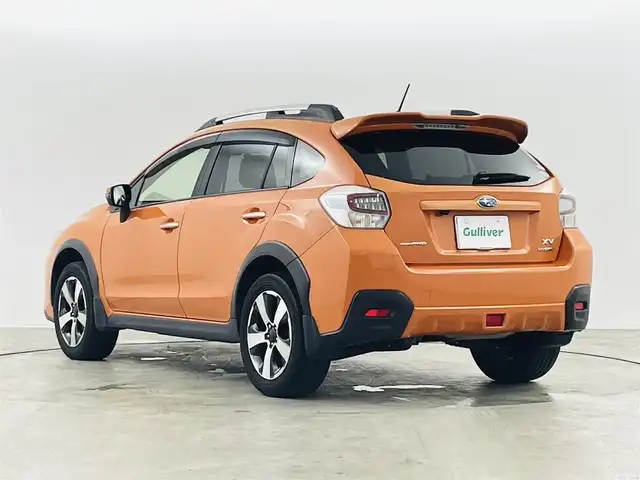 スバル インプレッサ ＸＶ ハイブリッド 2．0i－L アイサイト 福島県 2014(平26)年 7.6万km タンジェリンオレンジパール ４ＷＤ/アイサイト/・レーダークルーズコントロール/・レーンアシスト/純正ナビ/　CN-LR700D/・バックカメラ/・フルセグＴV/・BT/DVD/CD/AM/FM/ドラレコ/パドルシフト/革巻きステアリング/ＨＩＤ/・オートライト/・フォグランプ/純正フロアマット/取説/保証書/ドアバイザー/スマートキー/スペアキー/ルーフレール