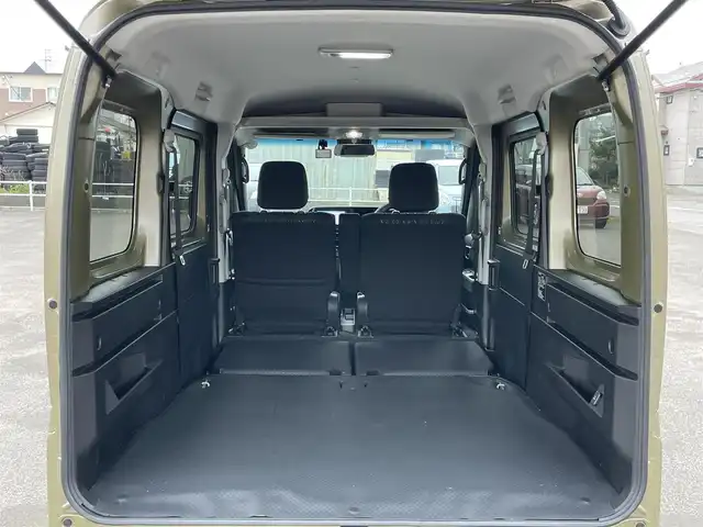 ダイハツ アトレー バン RS 道央・札幌 2023(令5)年 0.3万km オフビートカーキM ４WD/社外メモリーナビ/CD/DVD/BT/フルセグ/衝突被害軽減ブレーキ/横滑り防止装置/レーダークルーズコントロール/レーンキープアシスト/クリアランスソナー/バックカメラ/ドライブレコーダー/アイドリングストップ/両側パワースライドドア/ステアリングリモコン/リアスポイラー/プッシュスタート/スマートキー/LEDヘッドライト/オートライト/オートハイビーム/フォグランプ/電動格納ミラー/ウィンカーミラー/純正フロアマット/ドアバイザー/スペアキー/社外エンジンスターター/鉄チンホイール付冬タイヤ積込/（純正ホイールキャップ付）/145/80/R12/2023年/山8mm