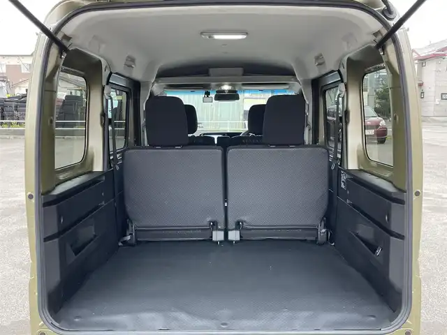 ダイハツ アトレー バン RS 道央・札幌 2023(令5)年 0.3万km オフビートカーキM ４WD/社外メモリーナビ/CD/DVD/BT/フルセグ/衝突被害軽減ブレーキ/横滑り防止装置/レーダークルーズコントロール/レーンキープアシスト/クリアランスソナー/バックカメラ/ドライブレコーダー/アイドリングストップ/両側パワースライドドア/ステアリングリモコン/リアスポイラー/プッシュスタート/スマートキー/LEDヘッドライト/オートライト/オートハイビーム/フォグランプ/電動格納ミラー/ウィンカーミラー/純正フロアマット/ドアバイザー/スペアキー/社外エンジンスターター/鉄チンホイール付冬タイヤ積込/（純正ホイールキャップ付）/145/80/R12/2023年/山8mm