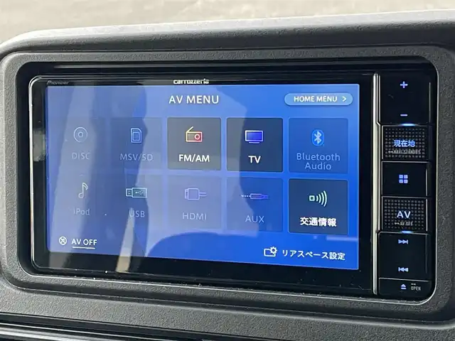 ダイハツ アトレー バン RS 道央・札幌 2023(令5)年 0.3万km オフビートカーキM ４WD/社外メモリーナビ/CD/DVD/BT/フルセグ/衝突被害軽減ブレーキ/横滑り防止装置/レーダークルーズコントロール/レーンキープアシスト/クリアランスソナー/バックカメラ/ドライブレコーダー/アイドリングストップ/両側パワースライドドア/ステアリングリモコン/リアスポイラー/プッシュスタート/スマートキー/LEDヘッドライト/オートライト/オートハイビーム/フォグランプ/電動格納ミラー/ウィンカーミラー/純正フロアマット/ドアバイザー/スペアキー/社外エンジンスターター/鉄チンホイール付冬タイヤ積込/（純正ホイールキャップ付）/145/80/R12/2023年/山8mm