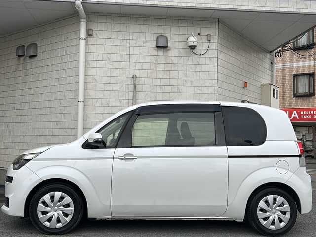 トヨタ スペイド F 神奈川県 2012(平24)年 4.3万km ホワイトパールクリスタルシャイン ワンオーナー/純正ナビ（FM/AM/CD/ワンセグTV/BT)/バックカメラ/ETC/プッシュスタート/オートエアコン/パワーステアリング/ABS/横滑り防止装置/盗難防止装置/電動格納ウィンカーミラー/片側パワースライドドア/純正アルミホイール/保証書/取扱説明書/スペアキー×１