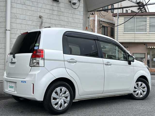 トヨタ スペイド F 神奈川県 2012(平24)年 4.3万km ホワイトパールクリスタルシャイン ワンオーナー/純正ナビ（FM/AM/CD/ワンセグTV/BT)/バックカメラ/ETC/プッシュスタート/オートエアコン/パワーステアリング/ABS/横滑り防止装置/盗難防止装置/電動格納ウィンカーミラー/片側パワースライドドア/純正アルミホイール/保証書/取扱説明書/スペアキー×１