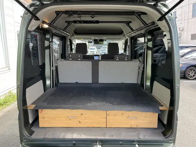 スズキ エブリイ JOINターボ 岩手県 2020(令2)年 4.7万km クールカーキPM 社外SDナビ/（フルセグTV/CD/DVD/Bluetooth）/リフトアップ/ヨコハマジオランダーX-AT/ルーフラック/ユピテルドライブレコーダー/ターボメーター/ダッシュマット/パイオニアツイーター/コーナーセンサー/衝突軽減ブレーキ/レーンキープアシスト