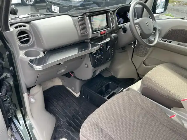 スズキ エブリイ JOINターボ 岩手県 2020(令2)年 4.7万km クールカーキPM 社外SDナビ/（フルセグTV/CD/DVD/Bluetooth）/リフトアップ/ヨコハマジオランダーX-AT/ルーフラック/ユピテルドライブレコーダー/ターボメーター/ダッシュマット/パイオニアツイーター/コーナーセンサー/衝突軽減ブレーキ/レーンキープアシスト