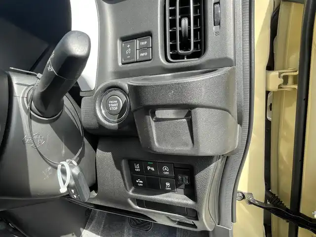 スズキ ハスラー HYBRID G 島根県 2023(令5)年 0.6万km シフォンアイボリーM オーディオレス/レーダークルーズコントロール　/前席シートヒーター　/スマートキー　/プッシュスタート　/オートライト　/衝突軽減ブレーキ　/レーンアシスト　/横滑り防止装置　/アイドリングストップ