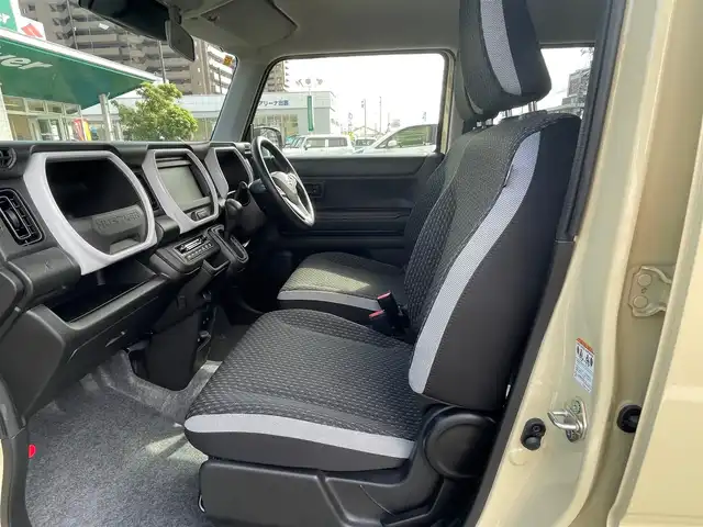 スズキ ハスラー HYBRID G 島根県 2023(令5)年 0.6万km シフォンアイボリーM オーディオレス/レーダークルーズコントロール　/前席シートヒーター　/スマートキー　/プッシュスタート　/オートライト　/衝突軽減ブレーキ　/レーンアシスト　/横滑り防止装置　/アイドリングストップ