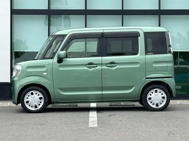 スズキ スペーシア HYBRID X 和歌山県 2019(平31)年 4.5万km ツールグリーンパールメタリック 社外7インチナビ（AVIC-RZ302）/フルセグTV/CD/DVD/衝突軽減ブレーキ/レーンキープアシスト/横滑り防止/オートライト/後方コーナーセンサー/ETC/両側パワスラ/ドラレコ/シートヒーター/後席サーキュレーター/後席ロール式サンシェード/レベライザー/Pスタート/アイドリングストップ