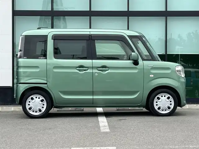 スズキ スペーシア HYBRID X 和歌山県 2019(平31)年 4.5万km ツールグリーンパールメタリック 社外7インチナビ（AVIC-RZ302）/フルセグTV/CD/DVD/衝突軽減ブレーキ/レーンキープアシスト/横滑り防止/オートライト/後方コーナーセンサー/ETC/両側パワスラ/ドラレコ/シートヒーター/後席サーキュレーター/後席ロール式サンシェード/レベライザー/Pスタート/アイドリングストップ