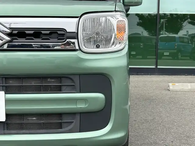 スズキ スペーシア HYBRID X 和歌山県 2019(平31)年 4.5万km ツールグリーンパールメタリック 社外7インチナビ（AVIC-RZ302）/フルセグTV/CD/DVD/衝突軽減ブレーキ/レーンキープアシスト/横滑り防止/オートライト/後方コーナーセンサー/ETC/両側パワスラ/ドラレコ/シートヒーター/後席サーキュレーター/後席ロール式サンシェード/レベライザー/Pスタート/アイドリングストップ