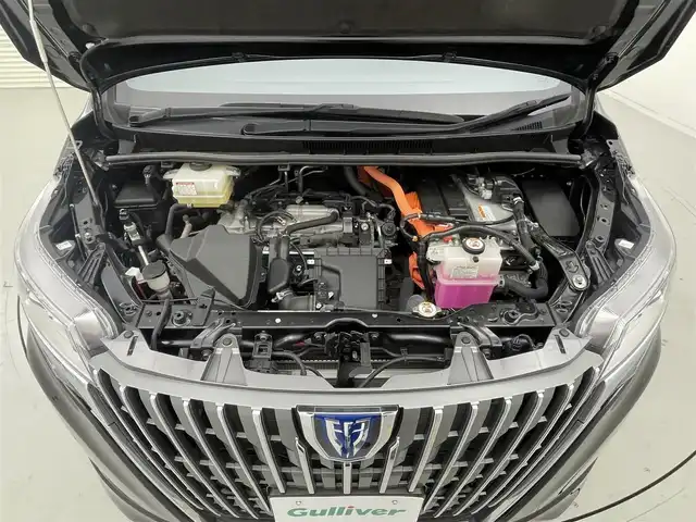 トヨタ エスクァイア ハイブリッド Gi 茨城県 2020(令2)年 3.9万km ブラック 純正ナビ/フルセグ視聴可/Bluetooth接続/ETC/ドラレコ/バックカメラ/シートヒーター（D＋N席）/クルコン/後席モニター/WAC/USB入力端子/ウォークスルー/純正AW/純正フロアマット