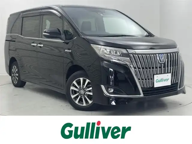 トヨタ エスクァイア ハイブリッド Gi 茨城県 2020(令2)年 3.9万km ブラック 純正ナビ/フルセグ視聴可/Bluetooth接続/ETC/ドラレコ/バックカメラ/シートヒーター（D＋N席）/クルコン/後席モニター/WAC/USB入力端子/ウォークスルー/純正AW/純正フロアマット