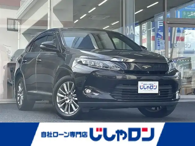 トヨタ ハリアー プレミアム アドバンスドP 岐阜県 2014(平26)年 13.3万km ダークブラウンM (株)IDOMが運営する【じしゃロン多治見店】の自社ローン対象車両になります。こちらは現金ご利用時の価格です。自社ローンご希望の方は別途その旨お申付け下さい。/メーカーオプションナビ/　（Bluetooth/DVD/フルセグ）/サンルーフ/トヨタセーフティセンス/・レーダークルーズコントロール/・プリクラッシュセーフティ/・レーンキープアシスト/・オートマチックハイビーム/アラウンドビューモニター/クリアランスソナー/パワーバックドア/運転席パワーシート/オートライト/フォグランプ/JBLサウンド/電動チルトステア/置くだけ充電