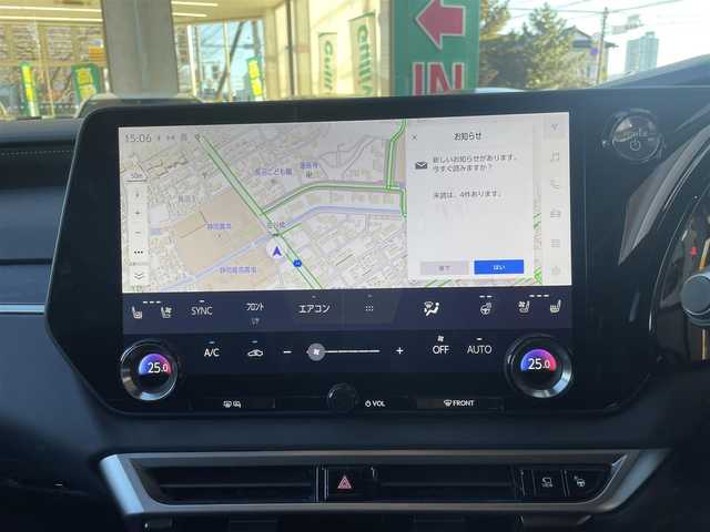 レクサス ＲＸ 350h バージョンL 静岡県 2023(令5)年 3万km ソニッククォーツ ワンオーナー/モデリスタエアロ/パノラマルーフ/純正ナビ/フルセグTV/BT/USB/全方位カメラ/デジタルインナーミラー/黒革シート/全席シートヒーター/全席エアシート/前席パワーシート/前席シートメモリー/パワーバックドア/ビルトインETC2.0/ステアリングヒーター/置くだけ充電/プリクラッシュセーフティ/レーンキープアシスト/レーダークルーズコントロール/クリアランスソナー/ヘッドアップディスプレイ/ブラインドスポットモニター/AC100V電源/スマートキー×2/保証書/取扱説明書/R6/R7点検記録簿有