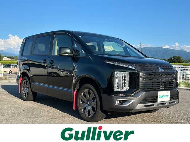 三菱 デリカＤ：５ ジャスパー 岐阜県 2020(令2)年 1.8万km エメラルドブラックパール/アイガーグレーメタリック 4WD/ディーゼル/純正１０インチナビ/フルセグ/ハーフレザーシート/全方位カメラ/両側パワースライドドア/衝突軽減ブレーキ/レーンキープアシスト/パドルシフト/ビルトインＥＴＣ/レーダークルーズコントロール/純正アルミホイール/純正マットガード/スマートキー/オートライト/オートハイビーム/スペアキー