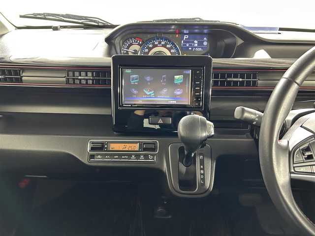スズキ ワゴンＲ スティングレー HYBRID X 佐賀県 2017(平29)年 6.8万km ブルーイッシュブラックパール3 衝突被害軽減システム/車線逸脱警報/純正7インチナビ/AM/FM/CD/DVD/Bluetooth/ルセグTV/全方位カメラ/ステアリングスイッチ/革巻きステアリング/前方ドライブレコーダー/ビルトインETC/運転席シートヒーター/ヘッドアップディスプレイ/オートマチックヘッドライト/LEDヘッドライト/フォグランプ/電動格納ミラー/シートリフター/ドアバイザー