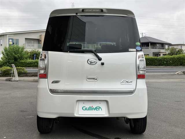 ダイハツ タント エグゼ カスタムRS 埼玉県 2012(平24)年 5.6万km パールホワイトⅢ 登録時56039km/ターボ車/純正ナビ【NSZN-W62】/　・フルセグTV/　・バックカメラ/　・CD/DVD再生/　・Bluetooth接続/アイドリングストップ/ハーフレザーシート/純正15インチAW/革巻ステアリング/オートエアコン/スマートキー/ドアバイザー/電格ミラー/HIDライト/フォグ/ETC/保証書/取扱説明書/ナビ取扱説明書/点検整備記録簿（H25.H26.H27.H28.H29.H30.R1.R2.R3.R4.R5）