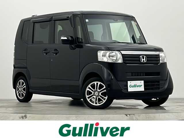 ホンダ Ｎ ＢＯＸ G SSパッケージ 宮城県 2015(平27)年 6.8万km スマートブラック 両側パワースライドドア/純正ナビ/(AM/FM/iPod/SD/CD/AUX/VTR/TV)/Bluetooth/USB入力端子/DVD再生機能/プッシュスタート/スマートキー/ヘッドライトレベライザー/衝突被害軽減システム/純正フロアマット/純正14インチアルミホイール