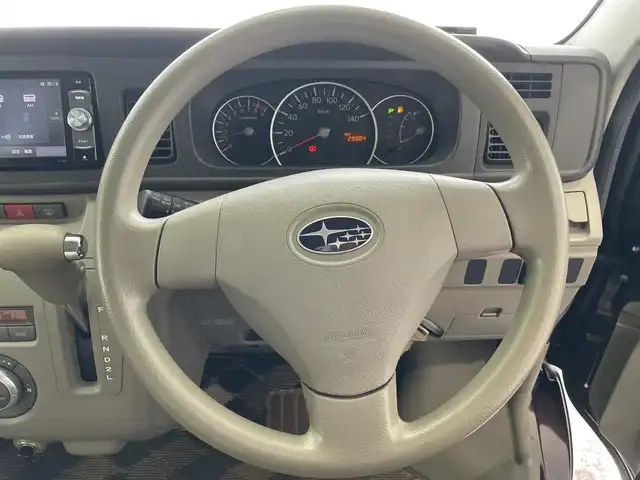 スバル ディアス ワゴン RS 沖縄県 2013(平25)年 3万km プラムブラウンクリスタルマイカ (株)IDOMが運営する【じしゃロンコザ店】の自社ローン専用車両になりますこちらは現金またはオートローンご利用時の価格です。自社ローンご希望の方は別途その旨お申付け下さい/社外ナビ　/TV　/ETC　/CD再生　/リモコンキー　/スペアキー　/パワーステアリング　/パワーウィンドウ　/純正アルミホイール　/純正フロアマット