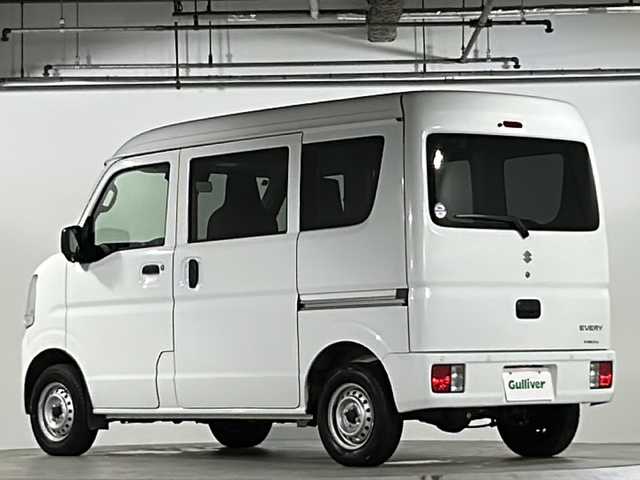 スズキ エブリイ PA 広島県 2024(令6)年 1.9万km スペリアホワイト 4WD/禁煙/デュアルカメラブレーキサポート/ディスプレイオーディオ/バックカメラ/オーバーヘッドコンソール/オートライト/スペアキー /コーナーセンサー