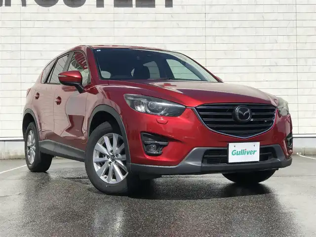 マツダ ＣＸ－５ XD プロアクティブ 富山県 2015(平27)年 6.4万km ソウルレッドプレミアムメタリック 〇バックカメラ/〇ETC/〇セーフティクルーズパッケージ/〇レーダークルーズコントロール/〇レーンキープアシストシステム/〇ブラインドスポットモニタリング/〇アイドリングストップ/〇SRSエアバッグ/〇左右独立温度調整オートエアコン/〇LEDヘッドランプ/〇オートライト/〇純正17インチアルミホイール/〇革巻きステアリングホイール/〇ブラックファブリックシート/〇禁煙車