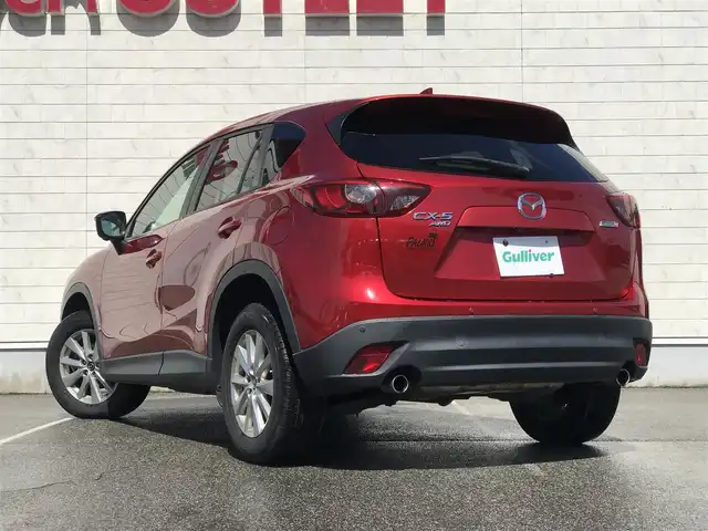 マツダ ＣＸ－５ XD プロアクティブ 富山県 2015(平27)年 6.4万km ソウルレッドプレミアムメタリック 〇バックカメラ/〇ETC/〇セーフティクルーズパッケージ/〇レーダークルーズコントロール/〇レーンキープアシストシステム/〇ブラインドスポットモニタリング/〇アイドリングストップ/〇SRSエアバッグ/〇左右独立温度調整オートエアコン/〇LEDヘッドランプ/〇オートライト/〇純正17インチアルミホイール/〇革巻きステアリングホイール/〇ブラックファブリックシート/〇禁煙車