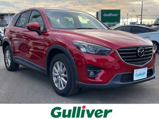 マツダ ＣＸ－５ XD プロアクティブ 道東・釧路十勝 2015(平27)年 6.4万km ソウルレッドプレミアムメタリック 4WD/純正ＳＤナビ　/(ＣＤ再生/Ｂｌｕｅｔｏｏｔｈ接続)　/ＥＴＣ　/バック／サイドカメラ　/マツダ・レーダー・クルーズ・コントロール　/MTモード付AT/リアコーナーセンサー　/レーンアシスト　/衝突軽減ブレーキ/横滑り防止装置/アイドリングストップ　/スマートキー/プッシュスタート　/純正ＬＥＤヘッドライト/純正17インチアルミホイール/社外フロアマット