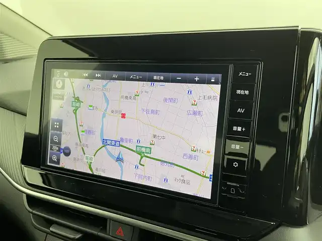 日産 ノート X 群馬県 2024(令6)年 0.6万km スーパーブラック 純正９インチナビ　バックカメラ　全方位運転支援システム　ＬＥＤ　ＡＨＢ　オートブレーキホールド　ステアリングリモコン　ドライブレコーダー　ＥＴＣ２．０　スマートキー　プッシュスタート　禁煙車