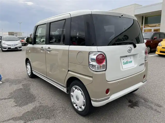 ダイハツ ムーヴ キャンバス G メイクアップ リミテッド　SAⅢ 石川県 2022(令4)年 2万km ベージュⅡ 社外メモリーナビ/社外CD/ワンセグTV/全方位カメラ/LEDヘッドライト/ETC/両側パワースライドドア/スマートキー/プッシュスタート/電動ミラー/レーダーブレーキ/保証書