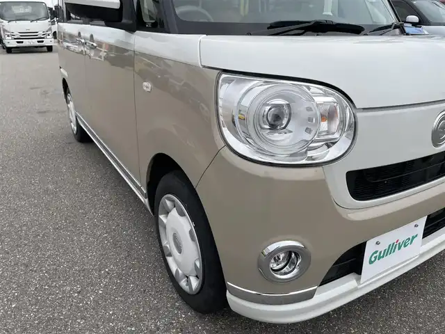 ダイハツ ムーヴ キャンバス G メイクアップ リミテッド　SAⅢ 石川県 2022(令4)年 2万km ベージュⅡ 社外メモリーナビ/社外CD/ワンセグTV/全方位カメラ/LEDヘッドライト/ETC/両側パワースライドドア/スマートキー/プッシュスタート/電動ミラー/レーダーブレーキ/保証書