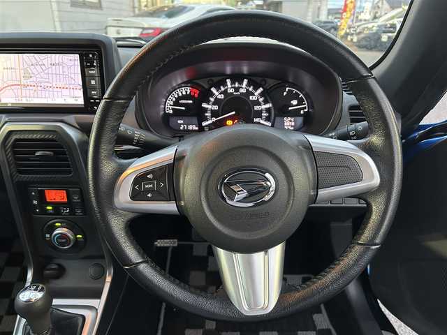 ダイハツ コペン ローブ 広島県 2018(平30)年 2.8万km クリアブルークリスタルメタリック 純正ナビ/（CD/DVD/フルセグTV/Bluetooth）/ETC/ドライブレコーダー/シートヒーター/純正16インチAW/ステアリングスイッチ/LEDヘッドライト/フォグランプ/純正フロアマット/プッシュスタート/スペアキー