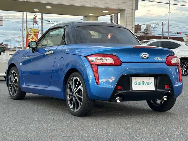 ダイハツ コペン ローブ 広島県 2018(平30)年 2.8万km クリアブルークリスタルメタリック 純正ナビ/（CD/DVD/フルセグTV/Bluetooth）/ETC/ドライブレコーダー/シートヒーター/純正16インチAW/ステアリングスイッチ/LEDヘッドライト/フォグランプ/純正フロアマット/プッシュスタート/スペアキー