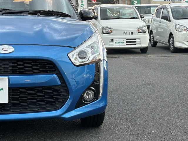 ダイハツ コペン ローブ 広島県 2018(平30)年 2.8万km クリアブルークリスタルメタリック 純正ナビ/（CD/DVD/フルセグTV/Bluetooth）/ETC/ドライブレコーダー/シートヒーター/純正16インチAW/ステアリングスイッチ/LEDヘッドライト/フォグランプ/純正フロアマット/プッシュスタート/スペアキー