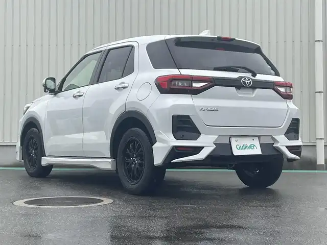 トヨタ ライズ G 富山県 2020(令2)年 4.2万km シャイニングホワイトパール １オーナー／/モデリスタフルエアロ／/パノラミックビューモニター／/純正７インチナビ／/フルセグＴＶ／/Ｂｌｕｅｔｏｏｔｈ／/ＤＶＤ再生／/コーナーセンサー／/Ｂカメラ／/ビルトインＥＴＣ／/純正ＡＷ付冬タイヤ４本有/LEDオートライト